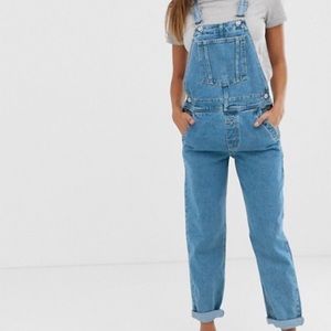 🌊Blue Denim Overalls